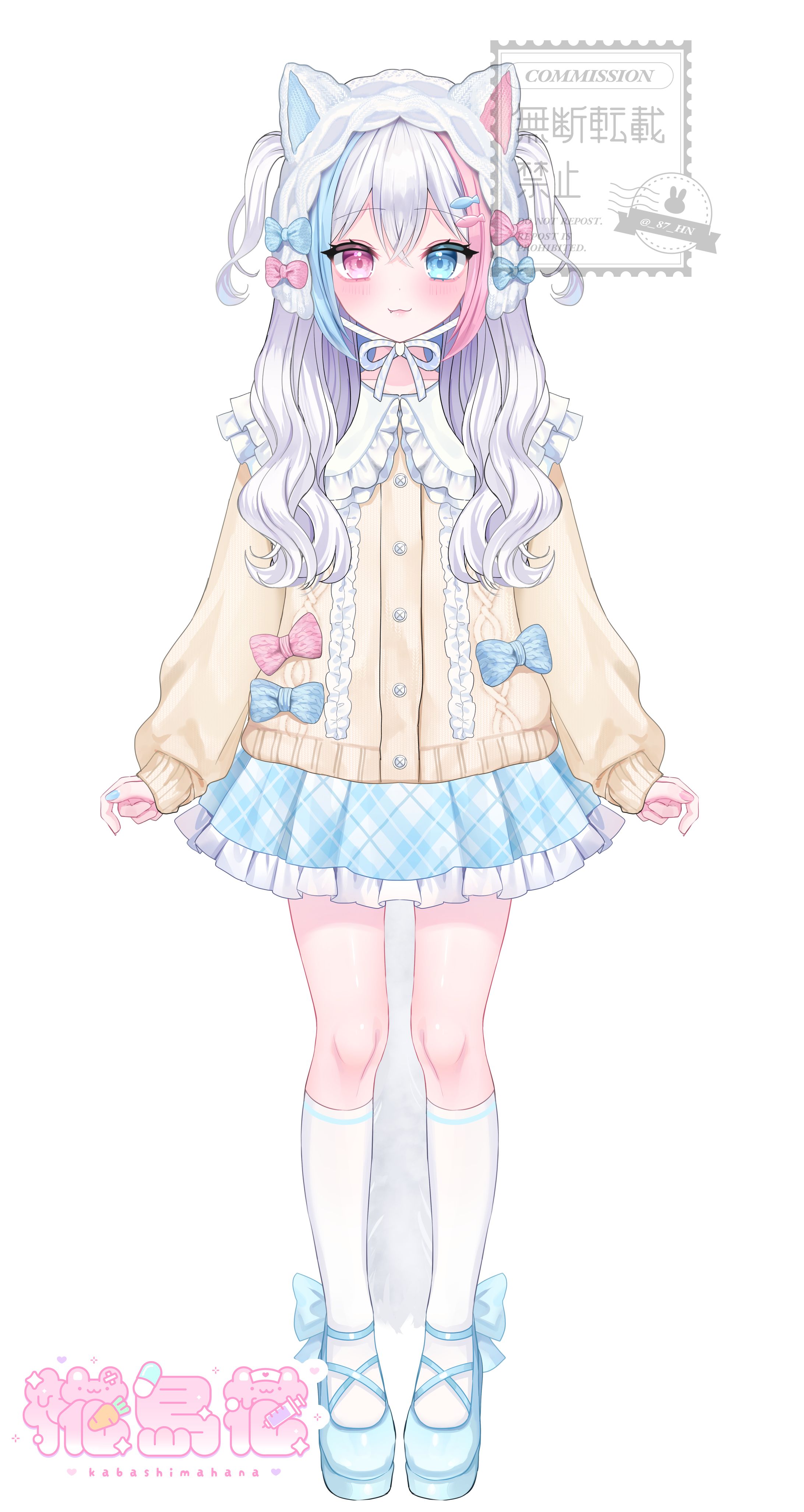 しろせぬこ様　Live2D用新衣装-1