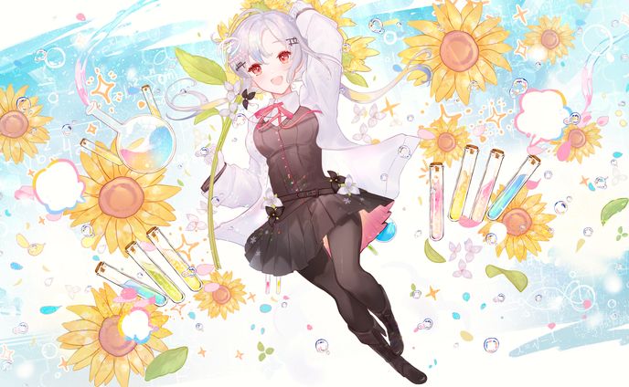 にじさんじ所属 葉加瀬冬雪様MVイラスト