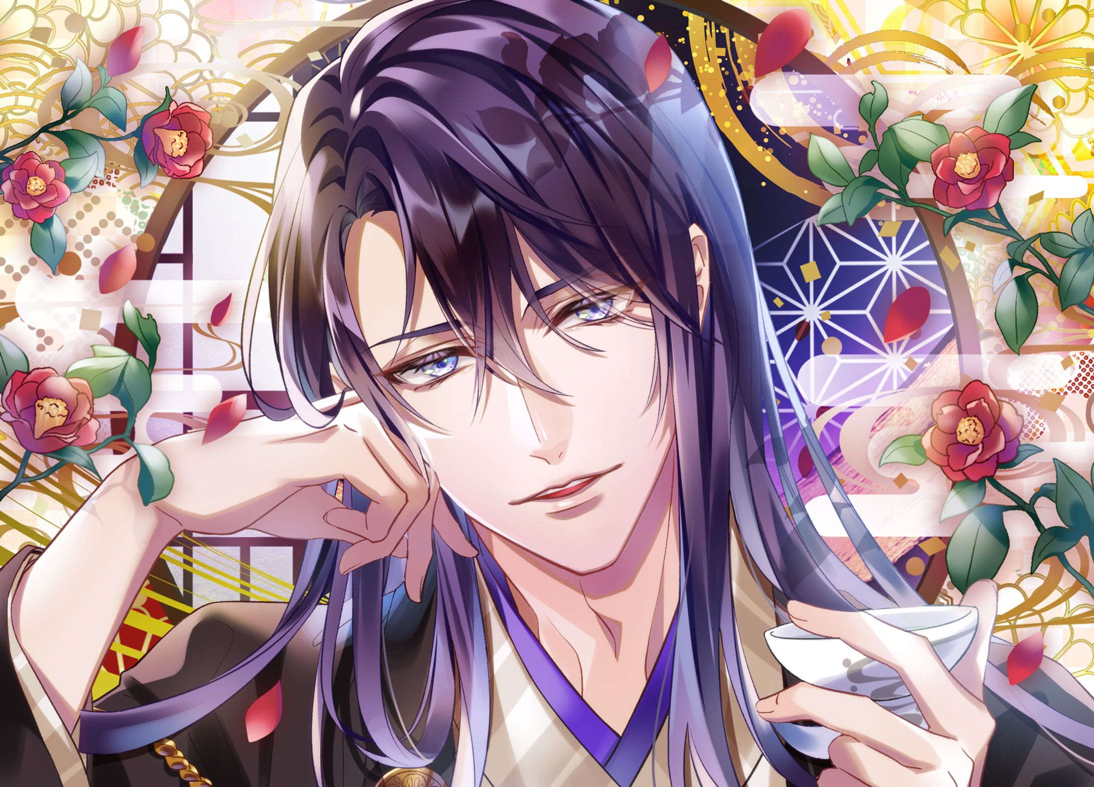 音声ジャケット｜妓楼「藤壺屋」シリーズ（花魁と楼主）-1