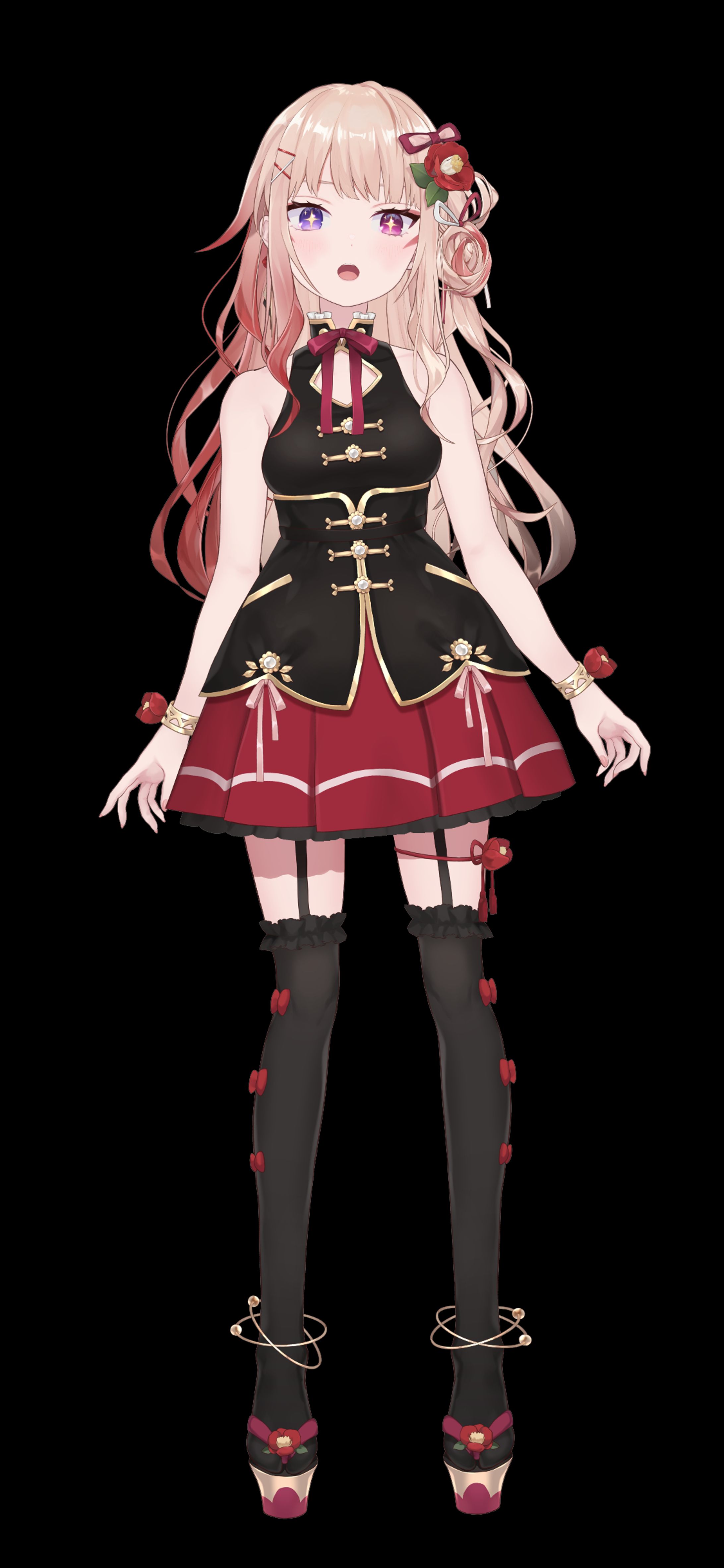 立ち絵（一番下はピアス）