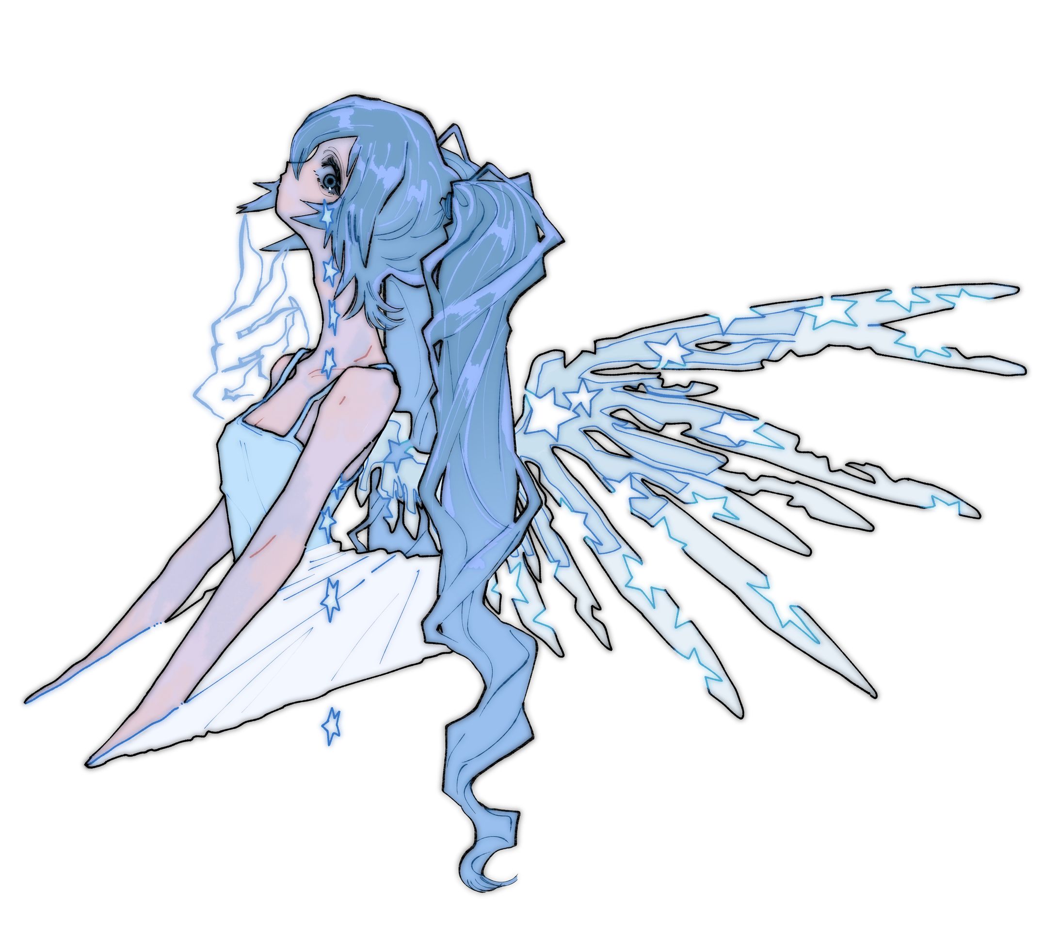 DÉ DÉ MOUSE『歪ミ踊ル』MVイラスト-1