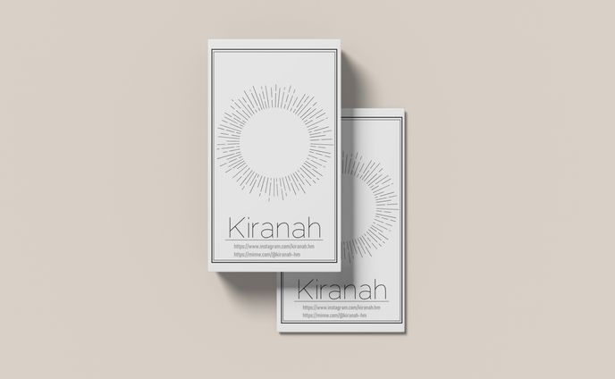 Kiranah ショップカード