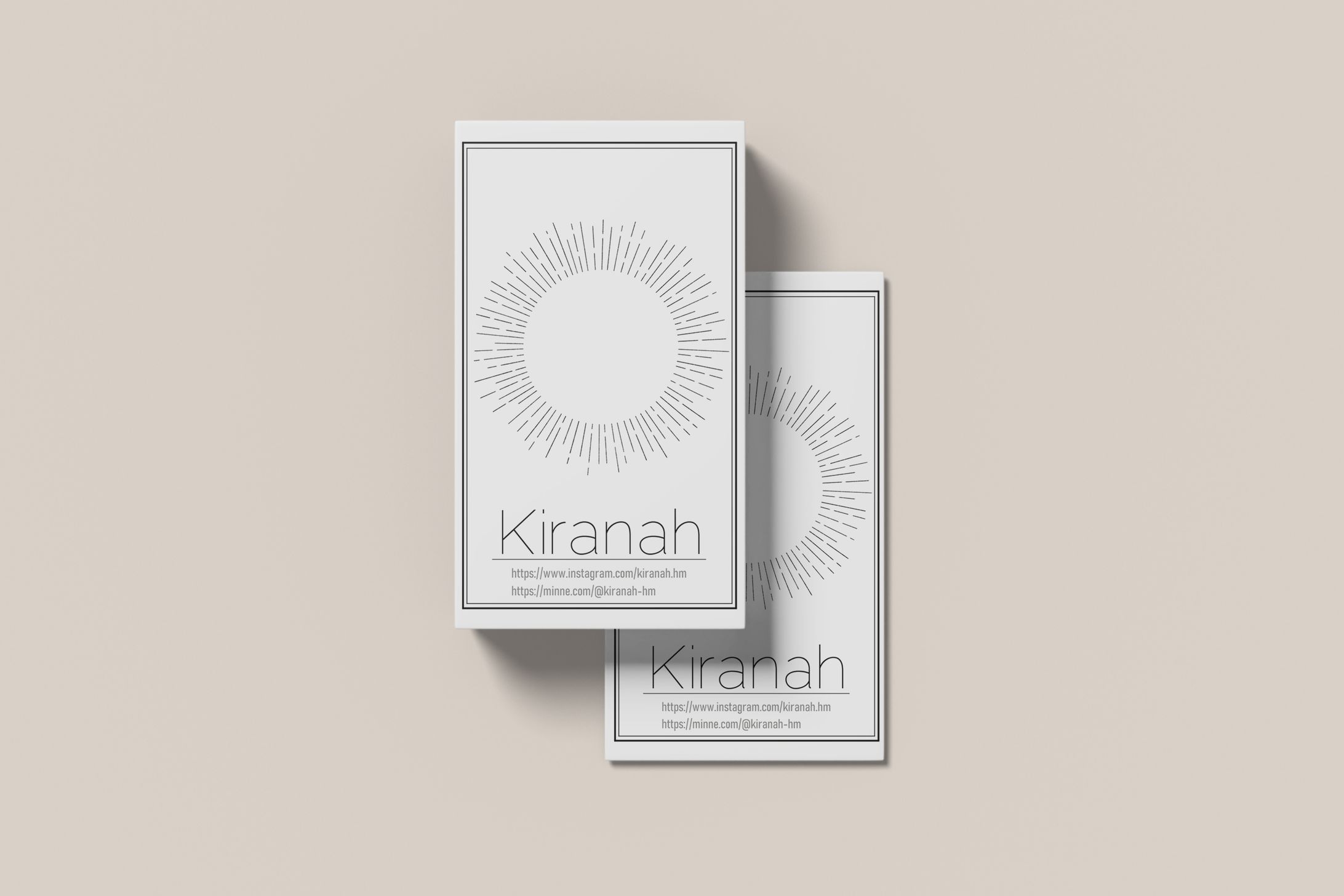 Kiranah ショップカード-1