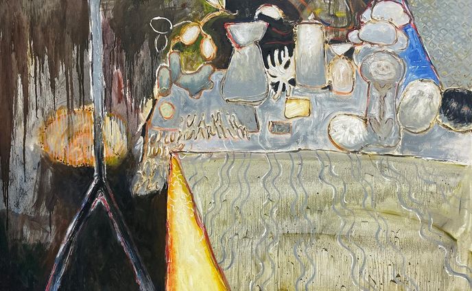 『Still Life〈主演〉』
2022年　F100号（1303×1620mm）

#油彩画 #油絵 #art #oilpainting