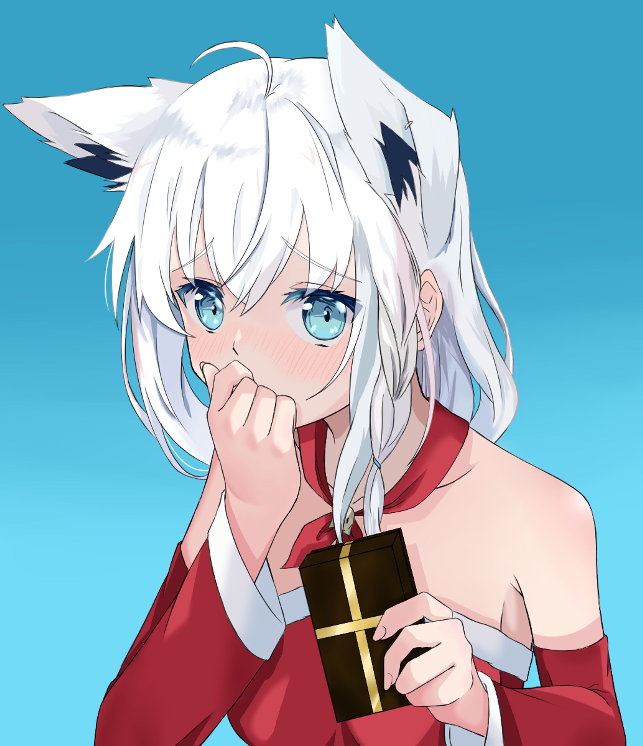白上フブキ（サンタ）-1
