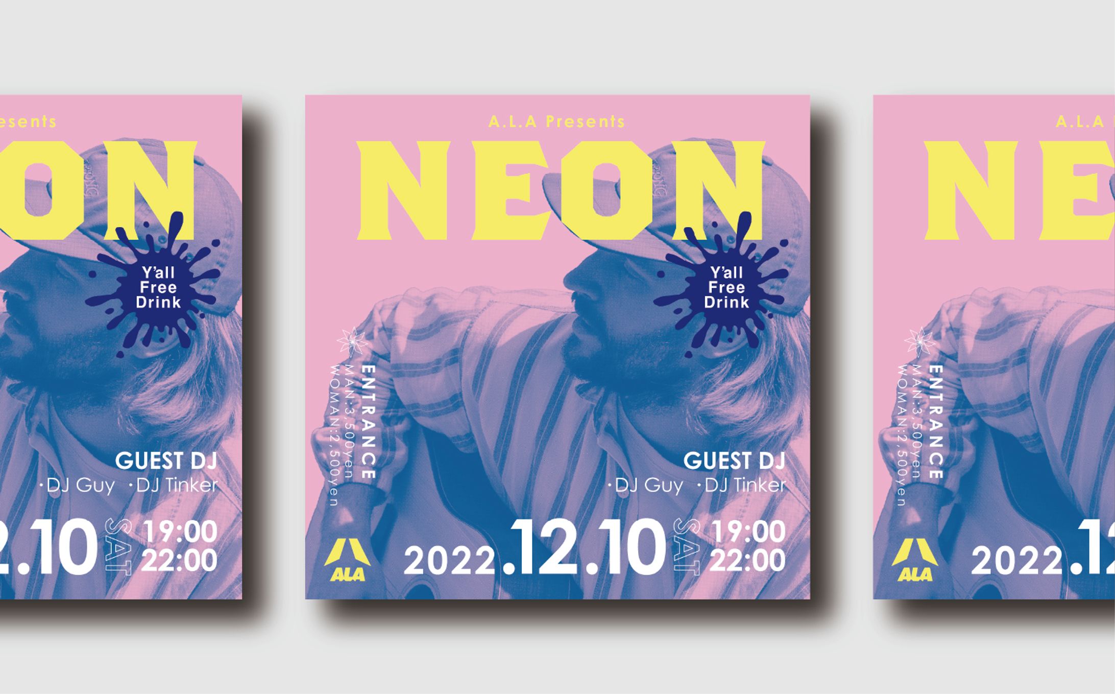 HIPHOP イベントフライヤー-1