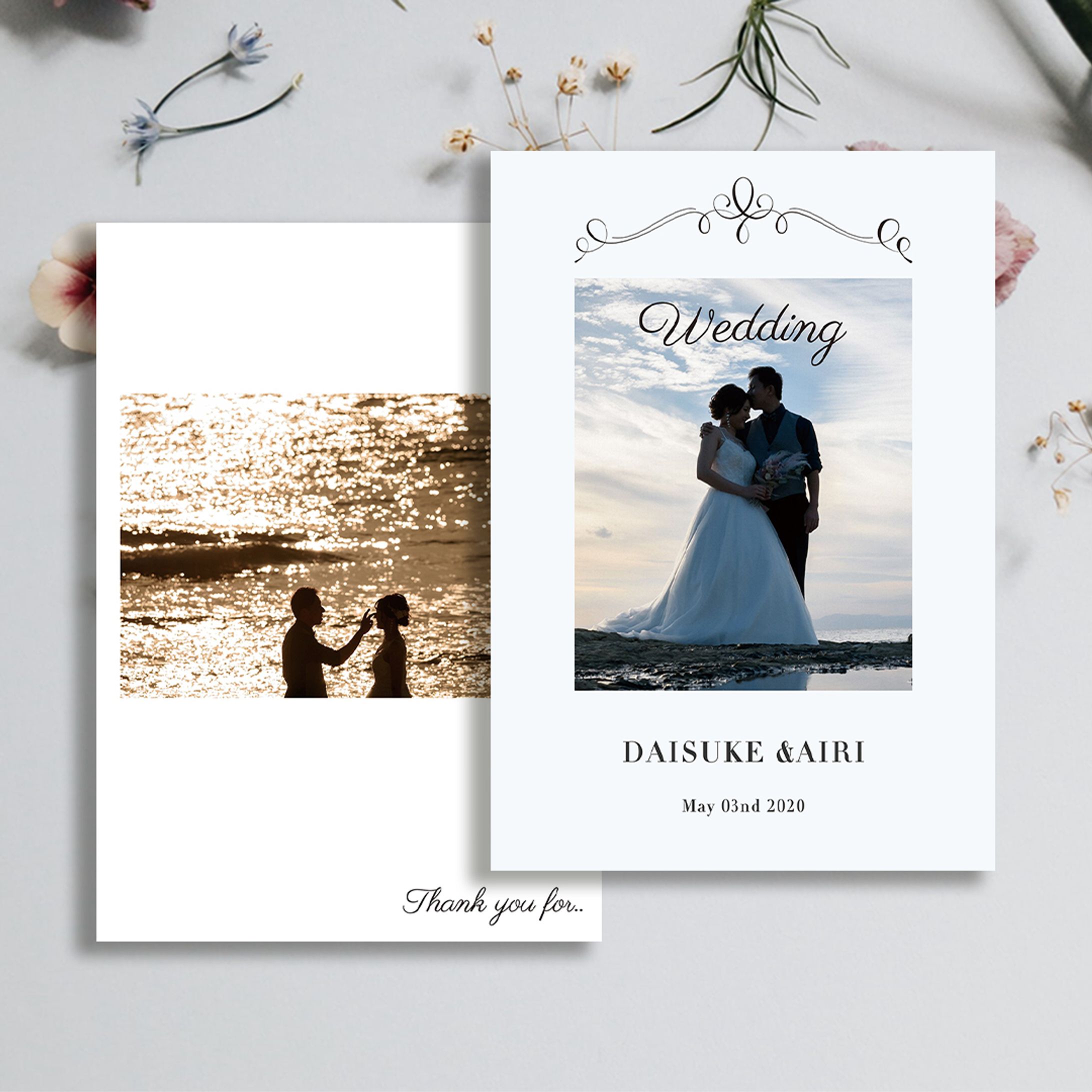 結婚式プロフィールブック-1
