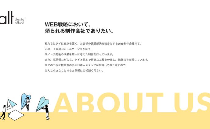 株式会社オルトデザインオフィス様　営業資料作成