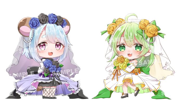 【実績】 デフォルメイラスト/まとめ【2022】