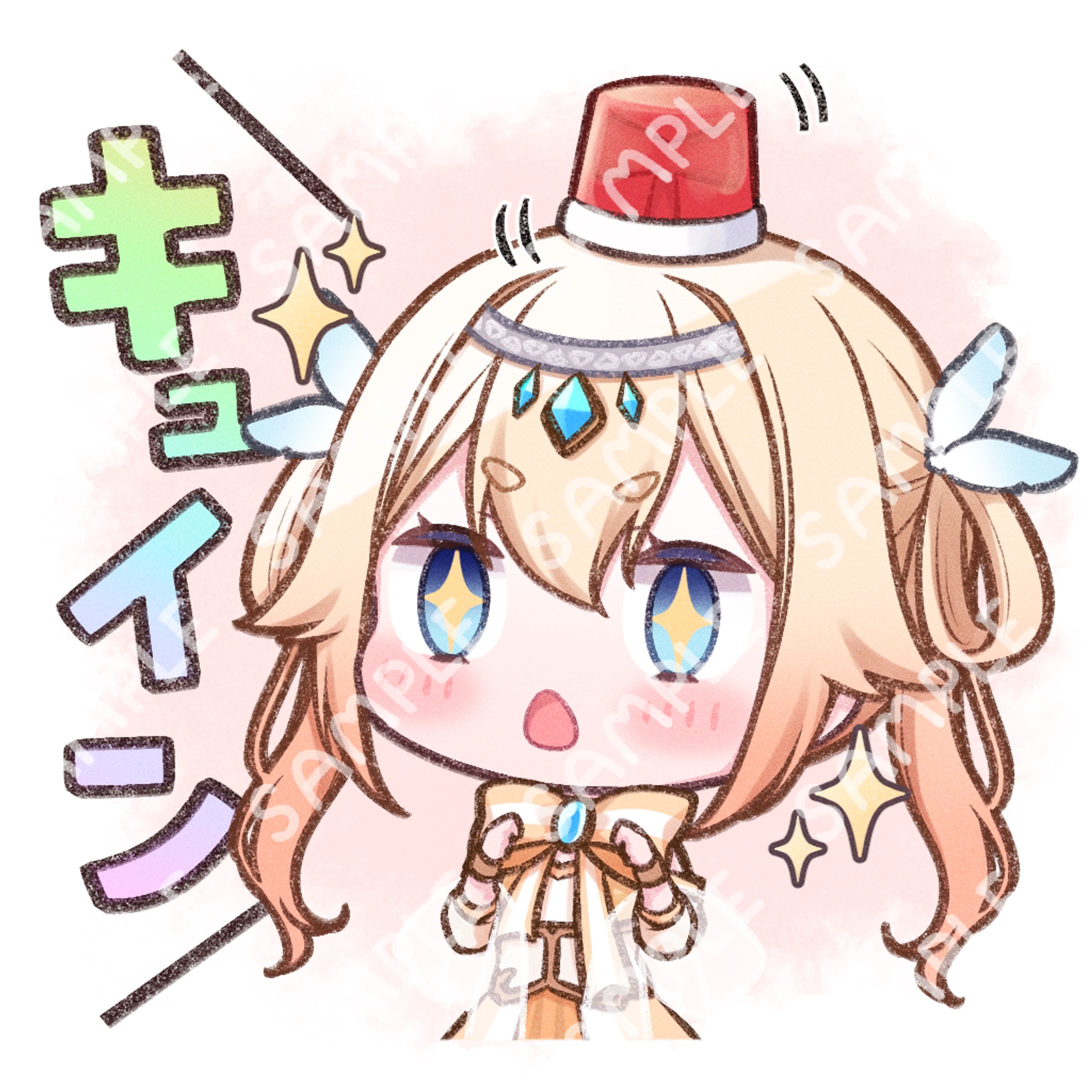 女神ノ宮ほてぴさまよりイラギフ用SDイラストのご依頼-1