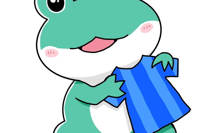 キャラクター作成（カエル）