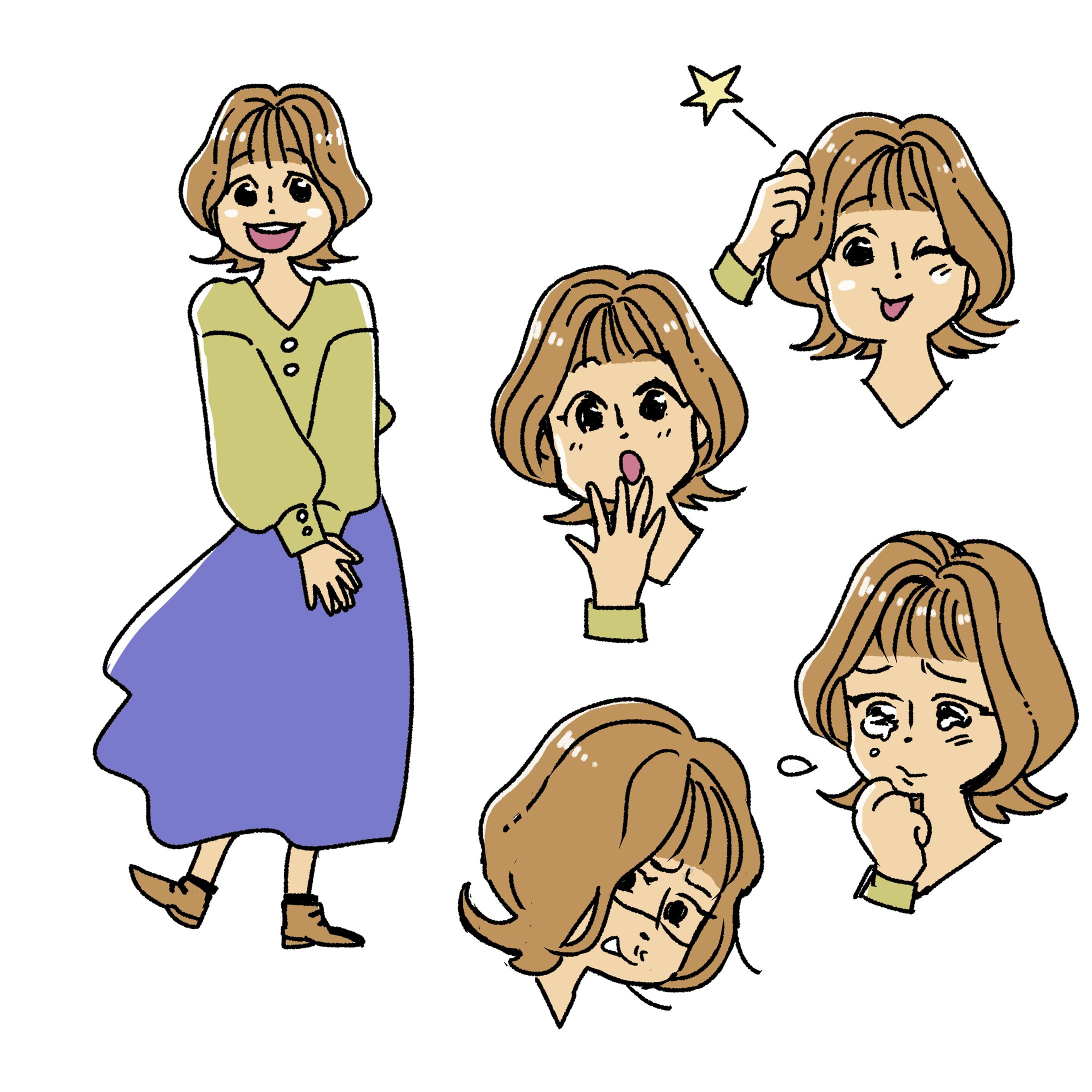 似顔絵キャラ化イラスト-1
