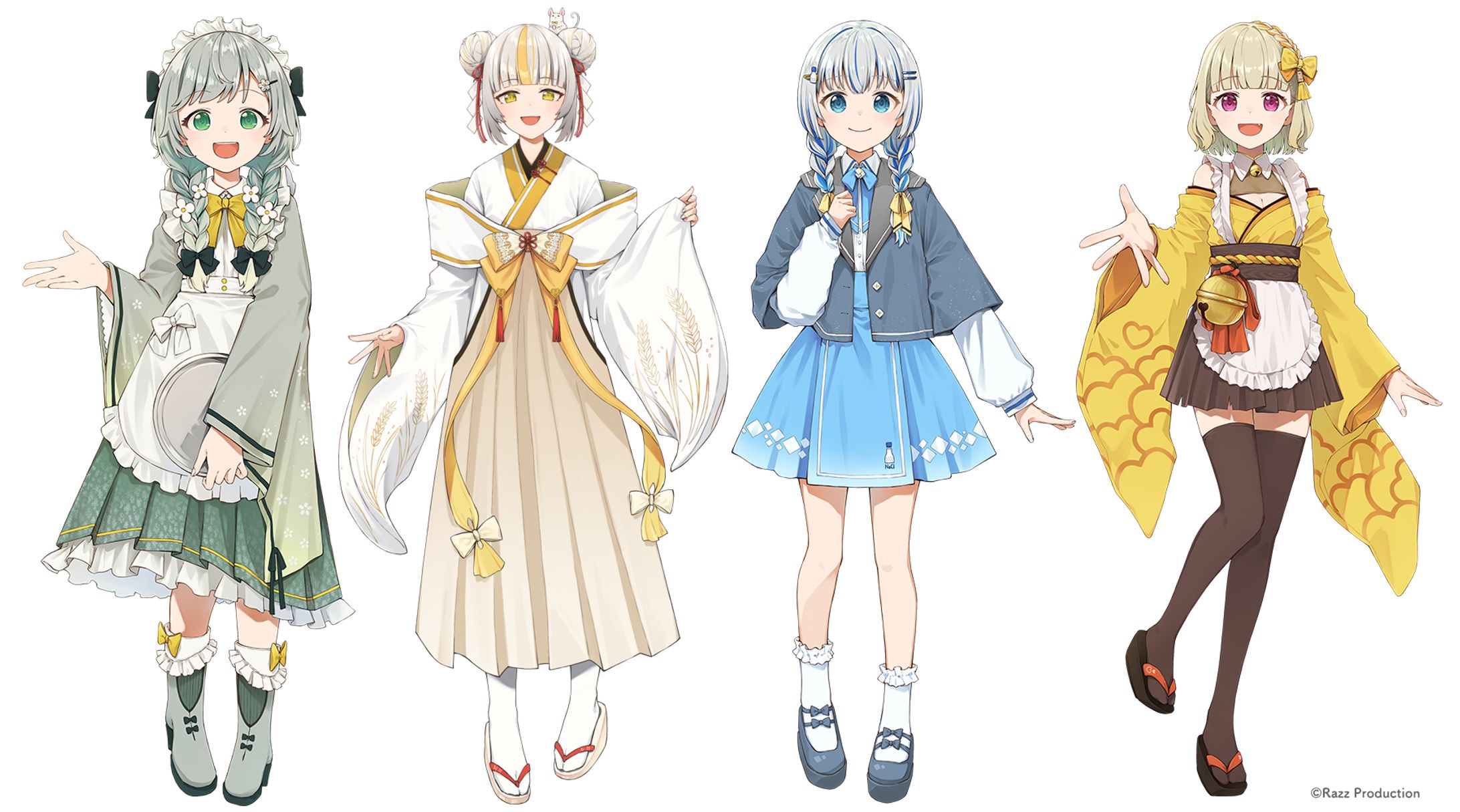 Razzプロダクション様 / IRIAM用立ち絵-1