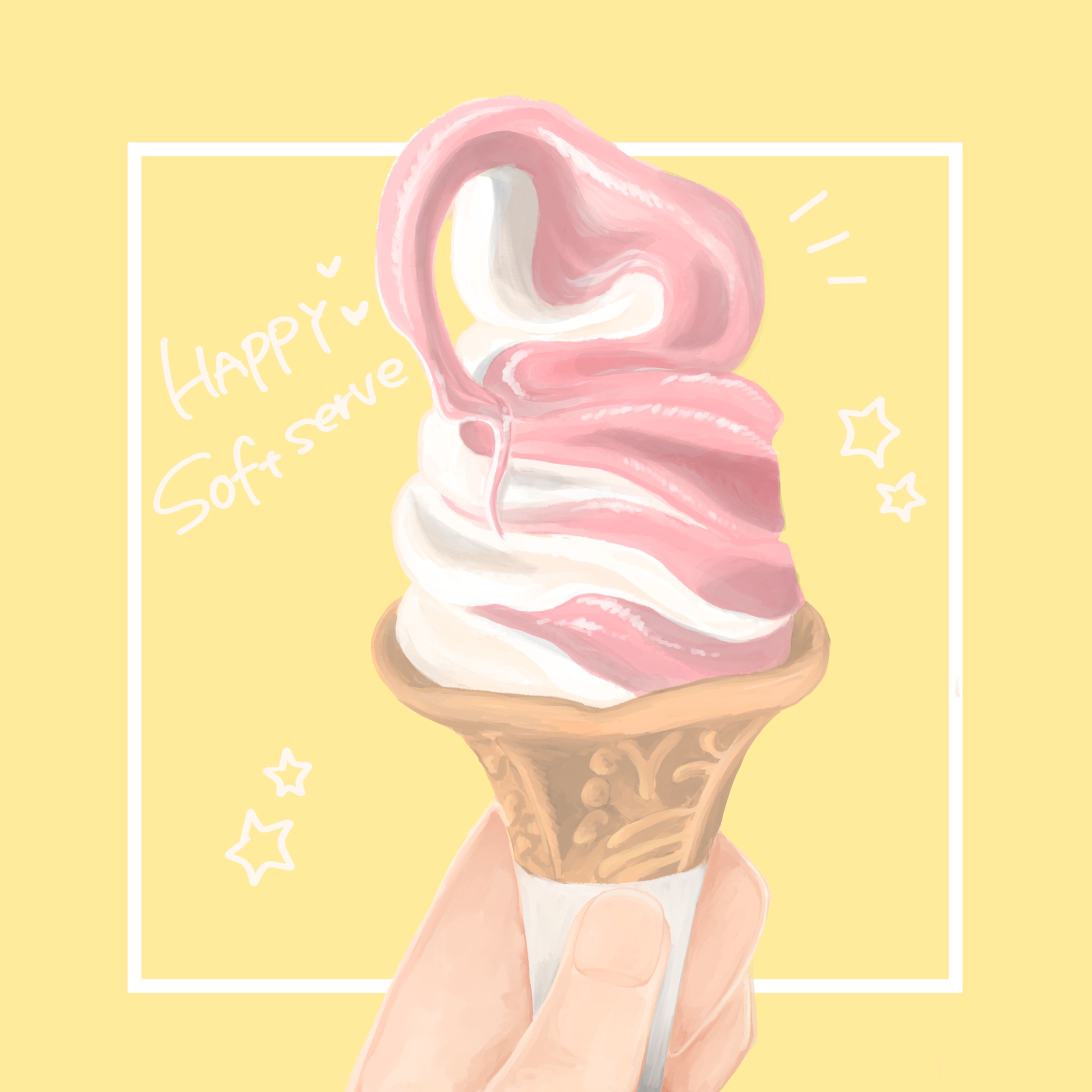 ソフトクリームピンク-1