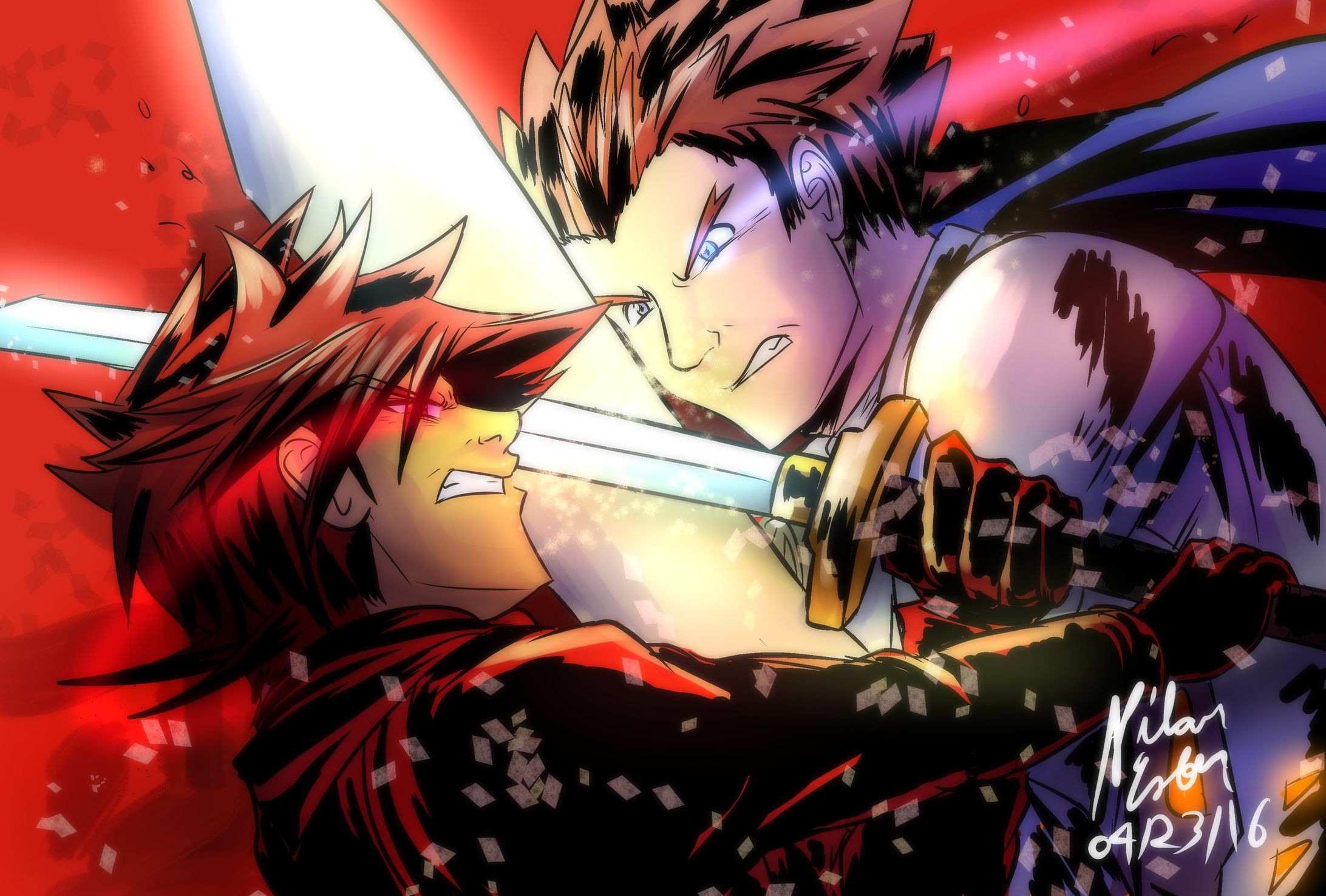 Ninjago Kai VS Nexo Knights Clay Morrington-1