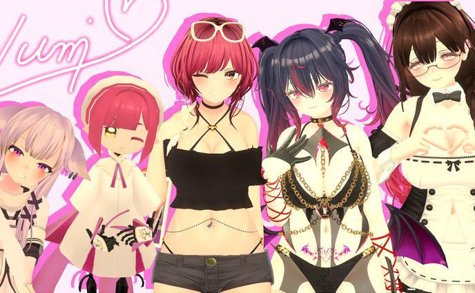 【まとめ】LUMI*るみ* 【VRChat】