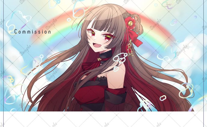 ▍古椿姫メル様　‐　MVイラスト