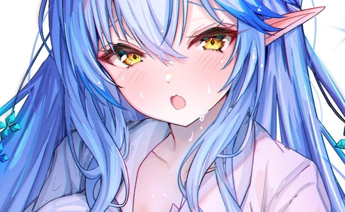 #art #illust #vtuber #digitalart #雪花ラミィ #digital #fanart #animegirl #illustration