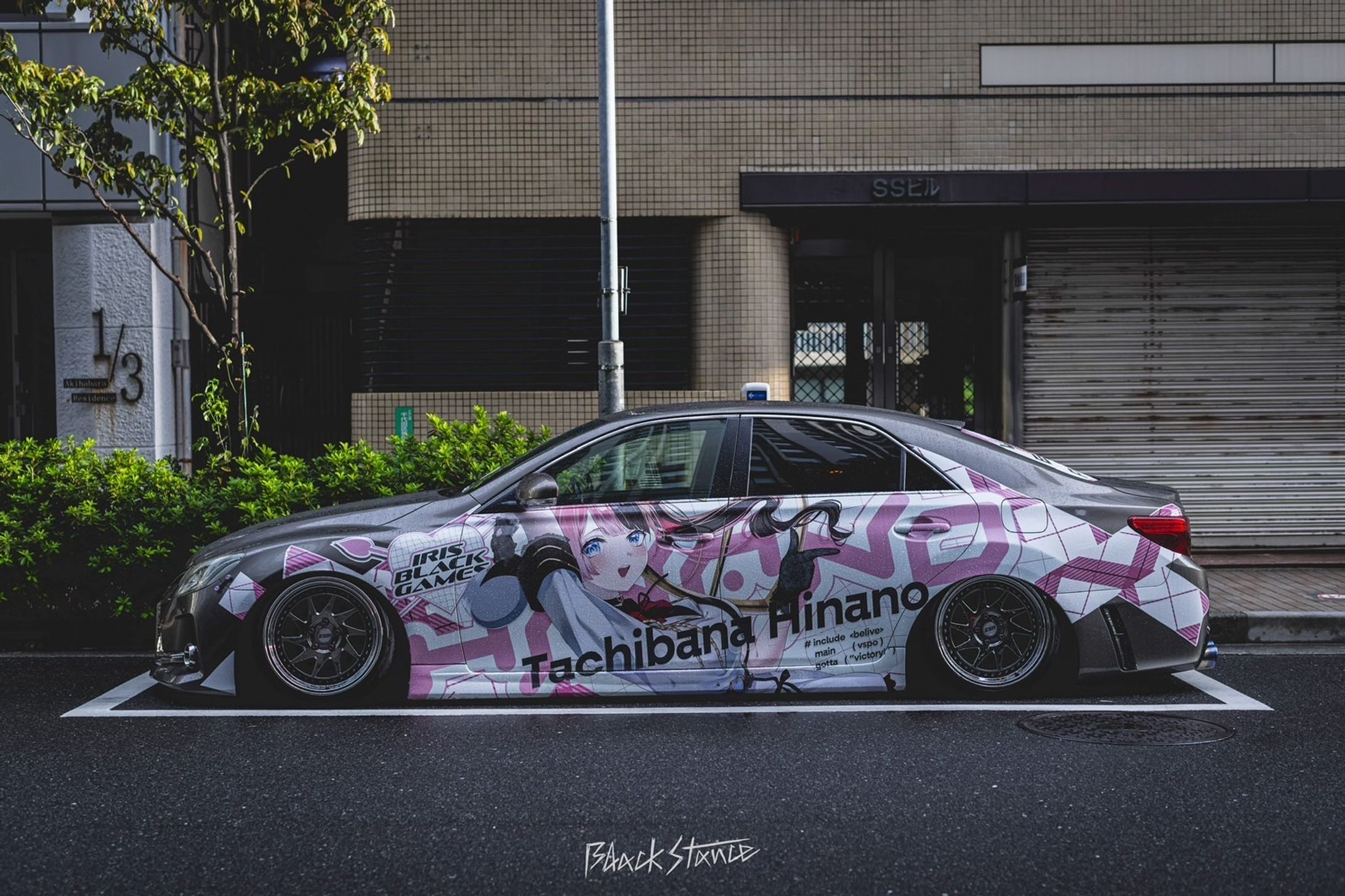 GRX130マークX×橘ひなの｜痛車デザイン-1