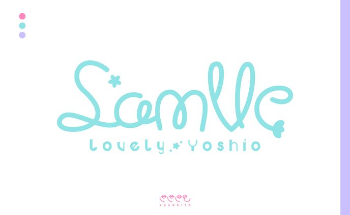 【ロゴタイプ】sample
