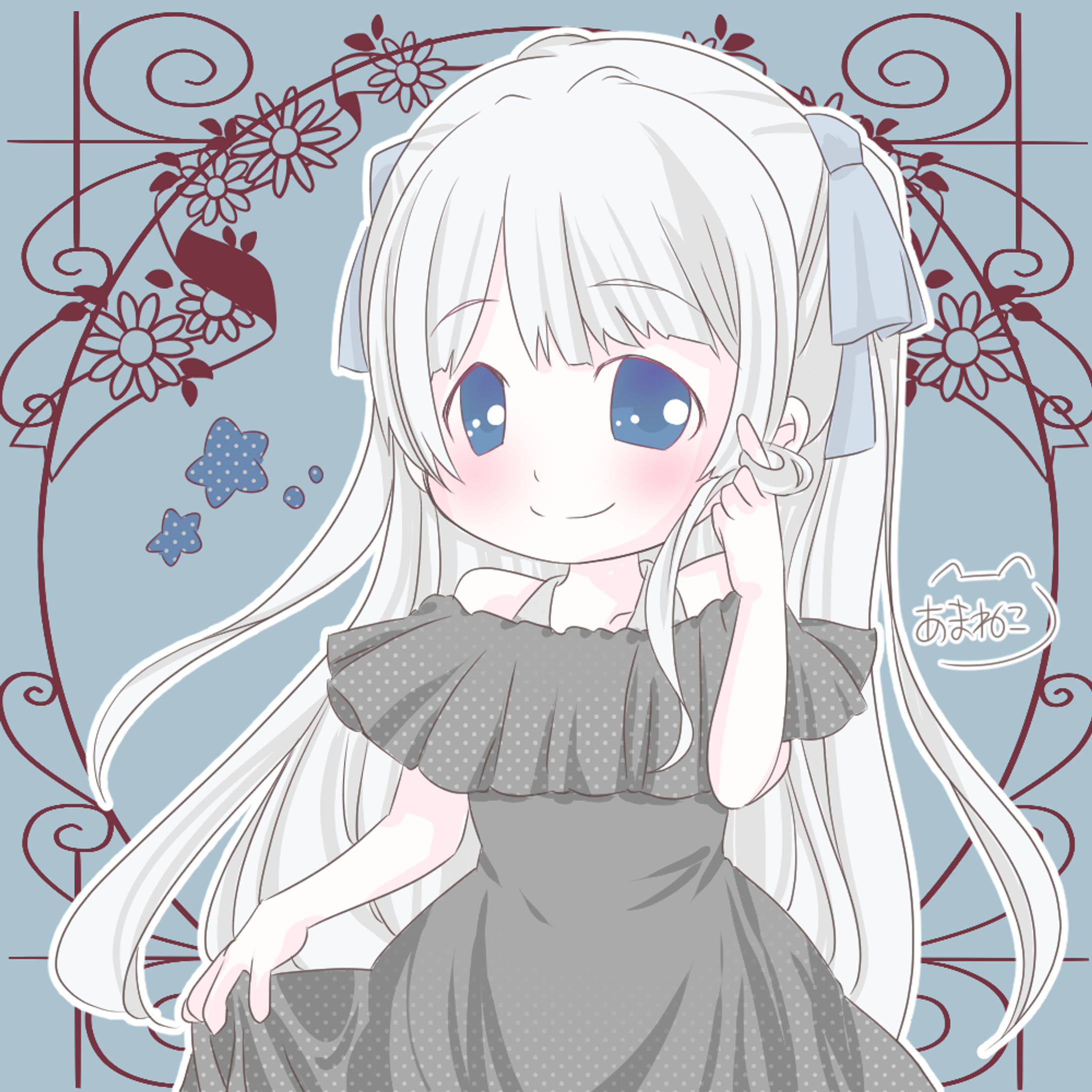 青い目女の子-1