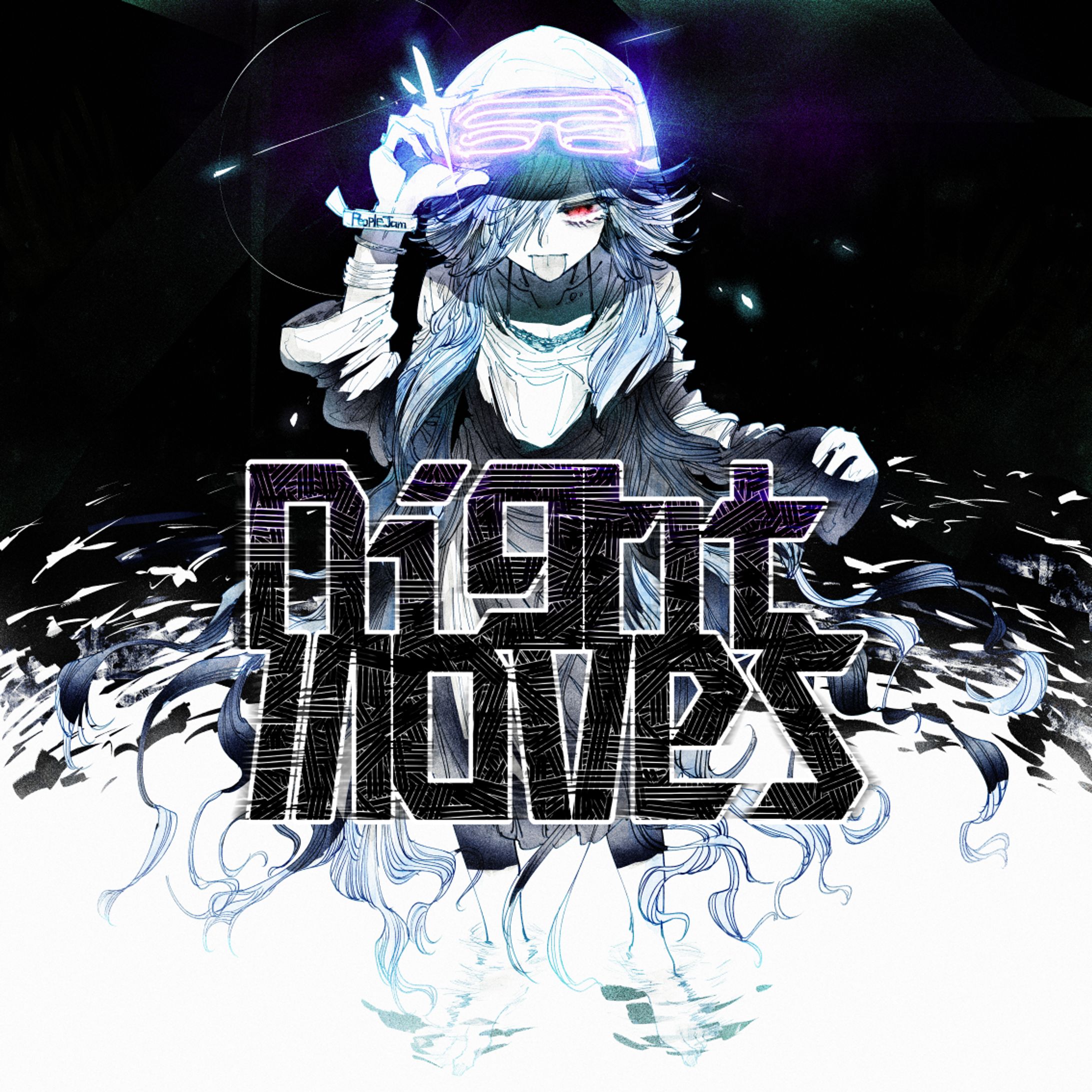 Night Moves　ジャケットアート・デザイン・ロゴデザイン-1