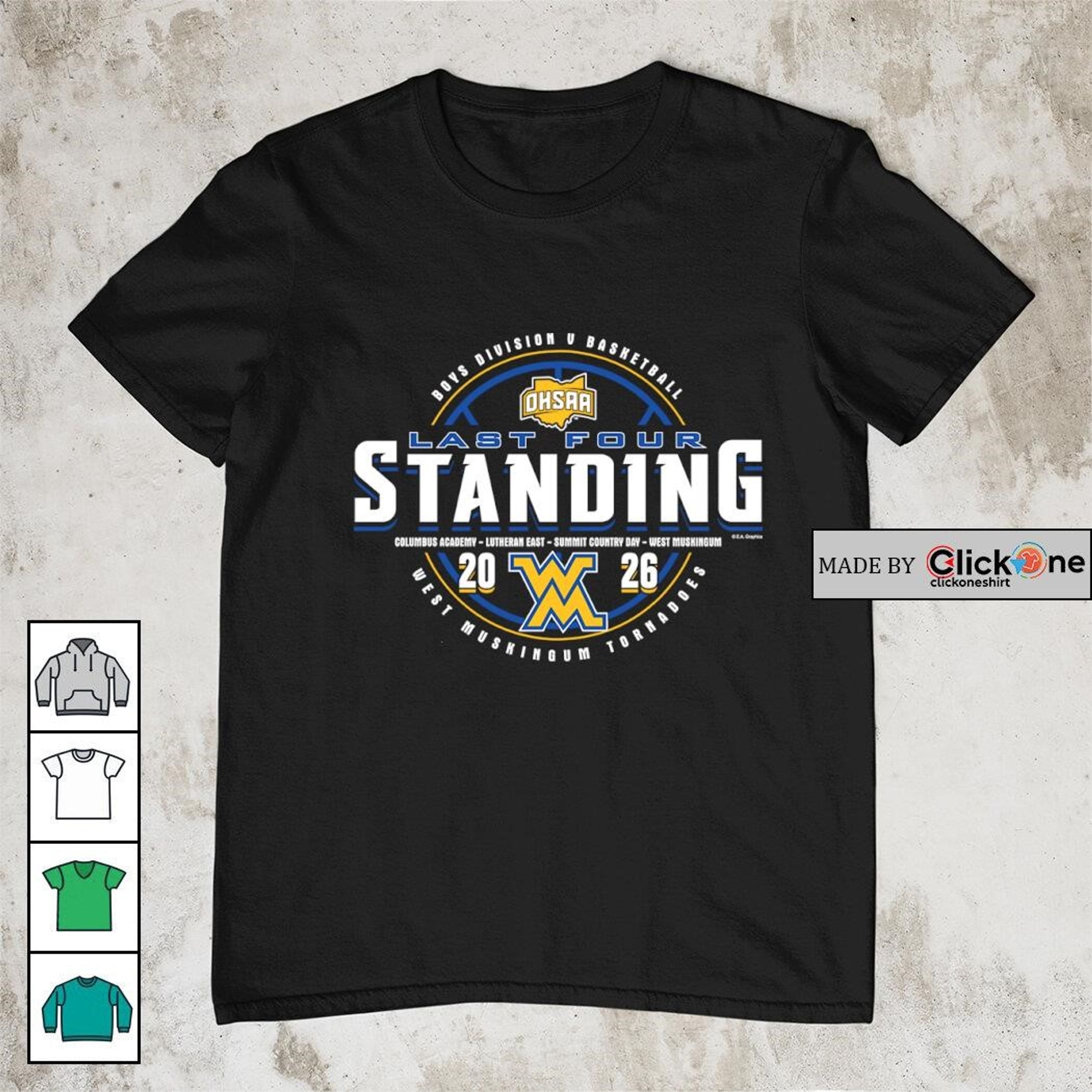 Last Four Standing – 2026 Tornadoes Basketball Tribute Tee-1