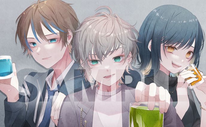 びーべ様 & 九璃田リク様 & Chaco様 / 動画イラスト