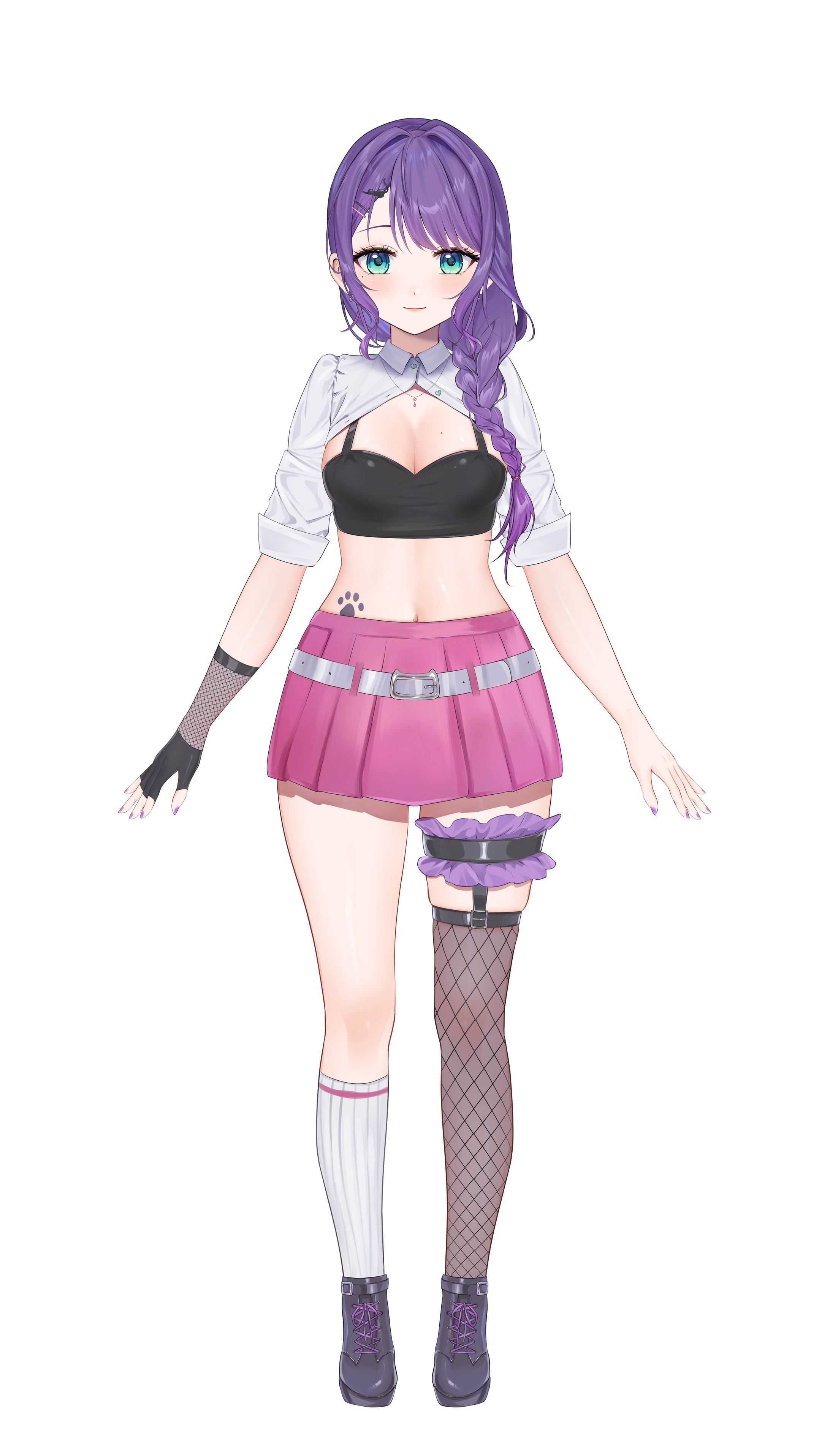 杏澄ゆい 様　live2d対応モデル-1