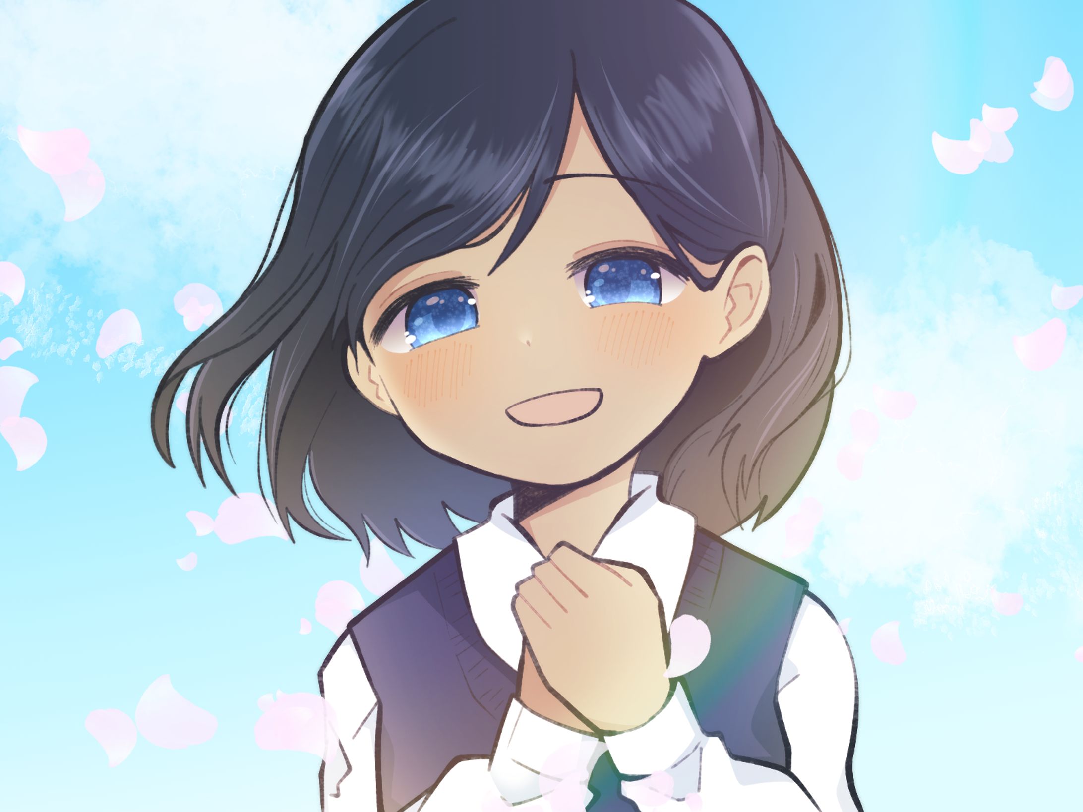 背景あり一枚絵イラスト-1