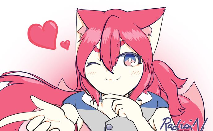 ナンバーテールズ （自創作キャライラスト）