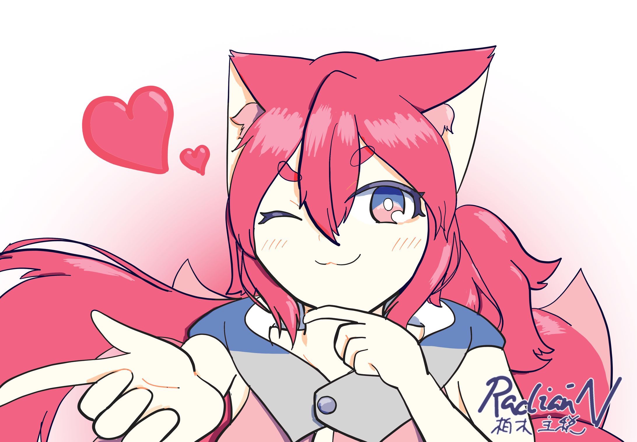 ナンバーテールズ （自創作キャライラスト）-1