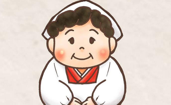 素材、女性