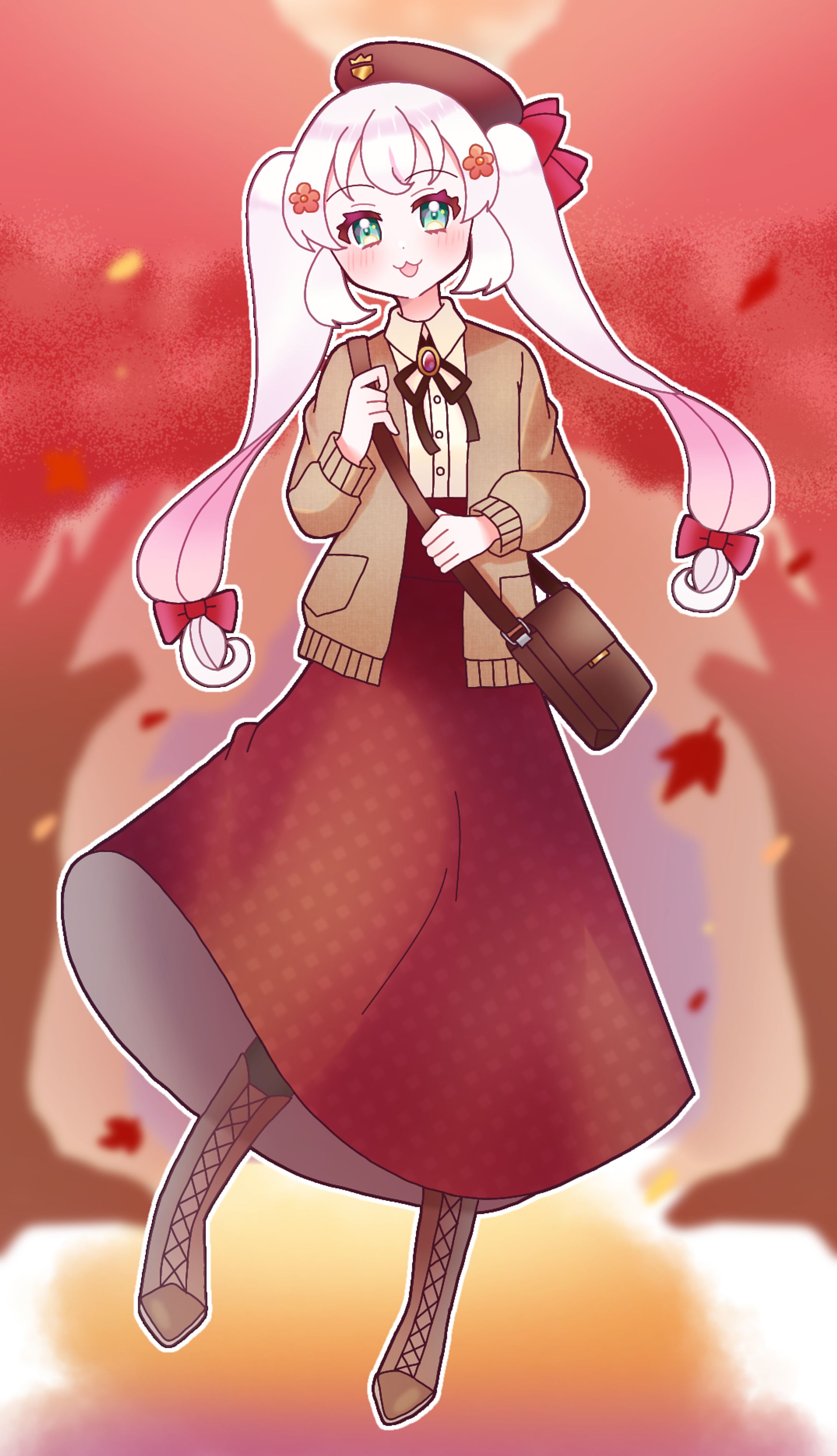 いちごばら あいす（秋服）-1