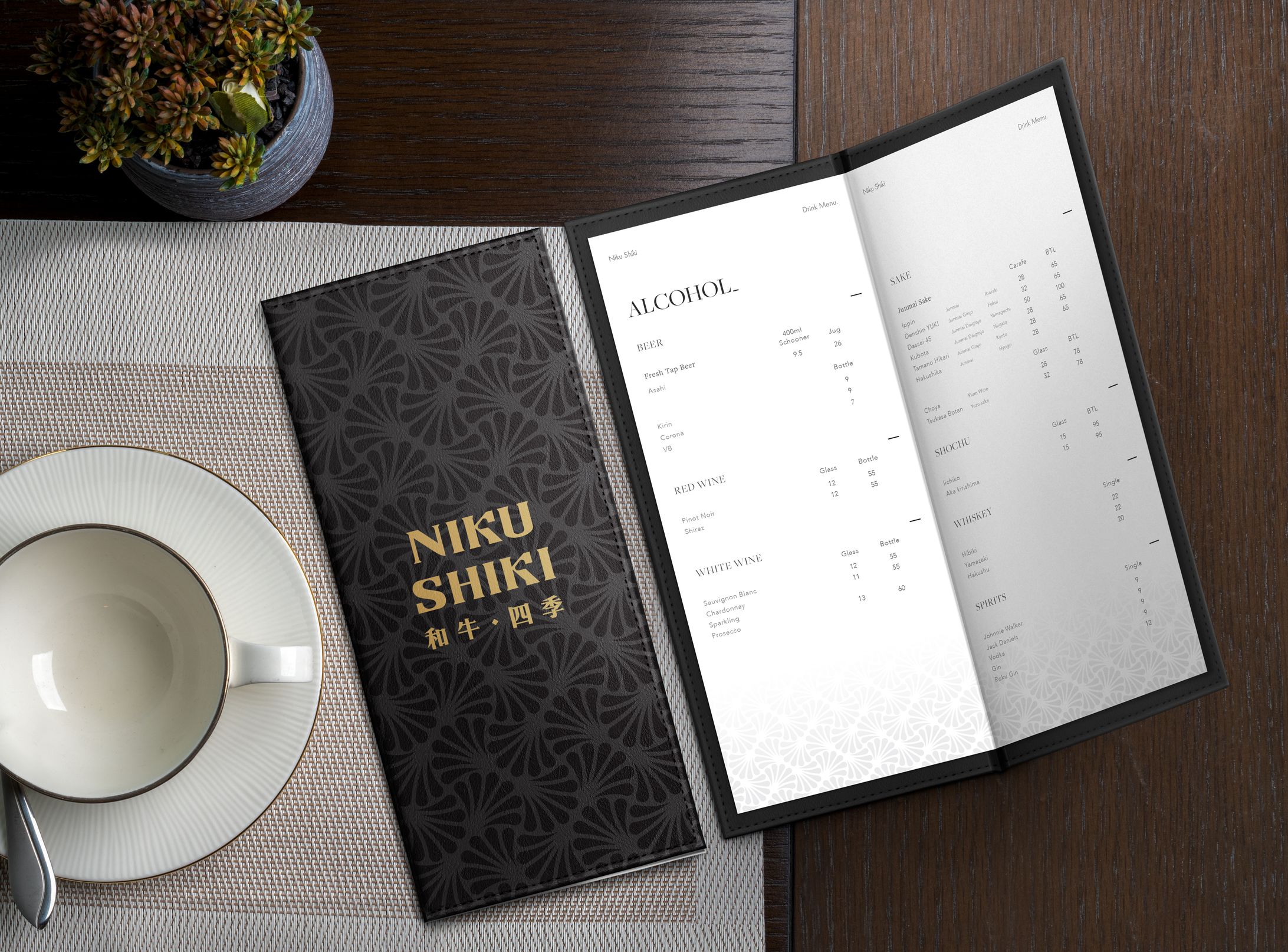 MENU DESIGN | Niku Shiki-1