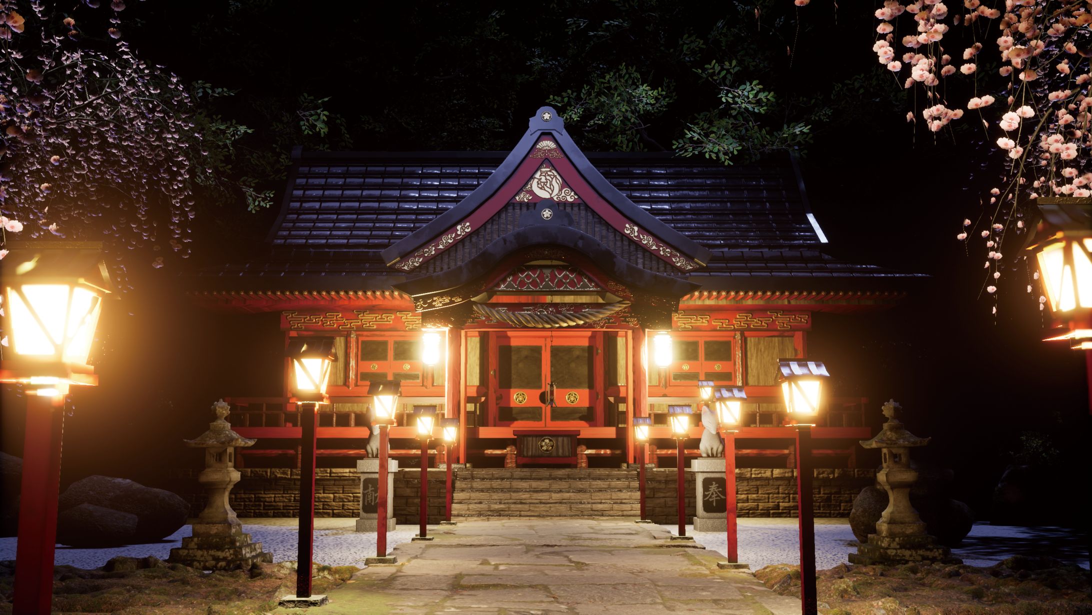【自主制作】神社-1