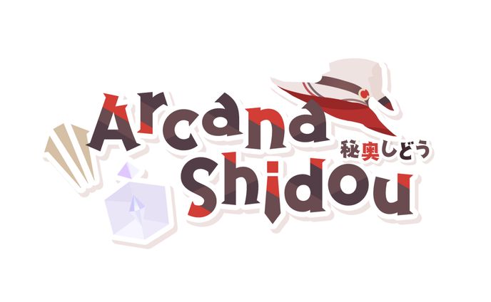 Arcana Shidou 秘奥しどう様 ロゴ