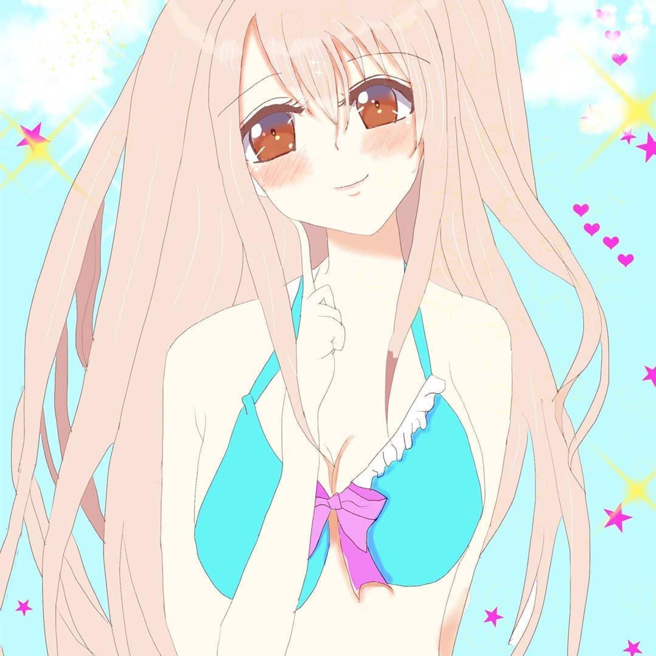今週もイラスト描きました！もうすぐ夏なので夏らしいイラストも描いて見ました！最近は絵を描くのが楽しい😘

#イラストグラム 　#イラスト練習中 　#イラスト描きます 　#イラスト好きな人と繋がりたい 　#イラスト好き-1