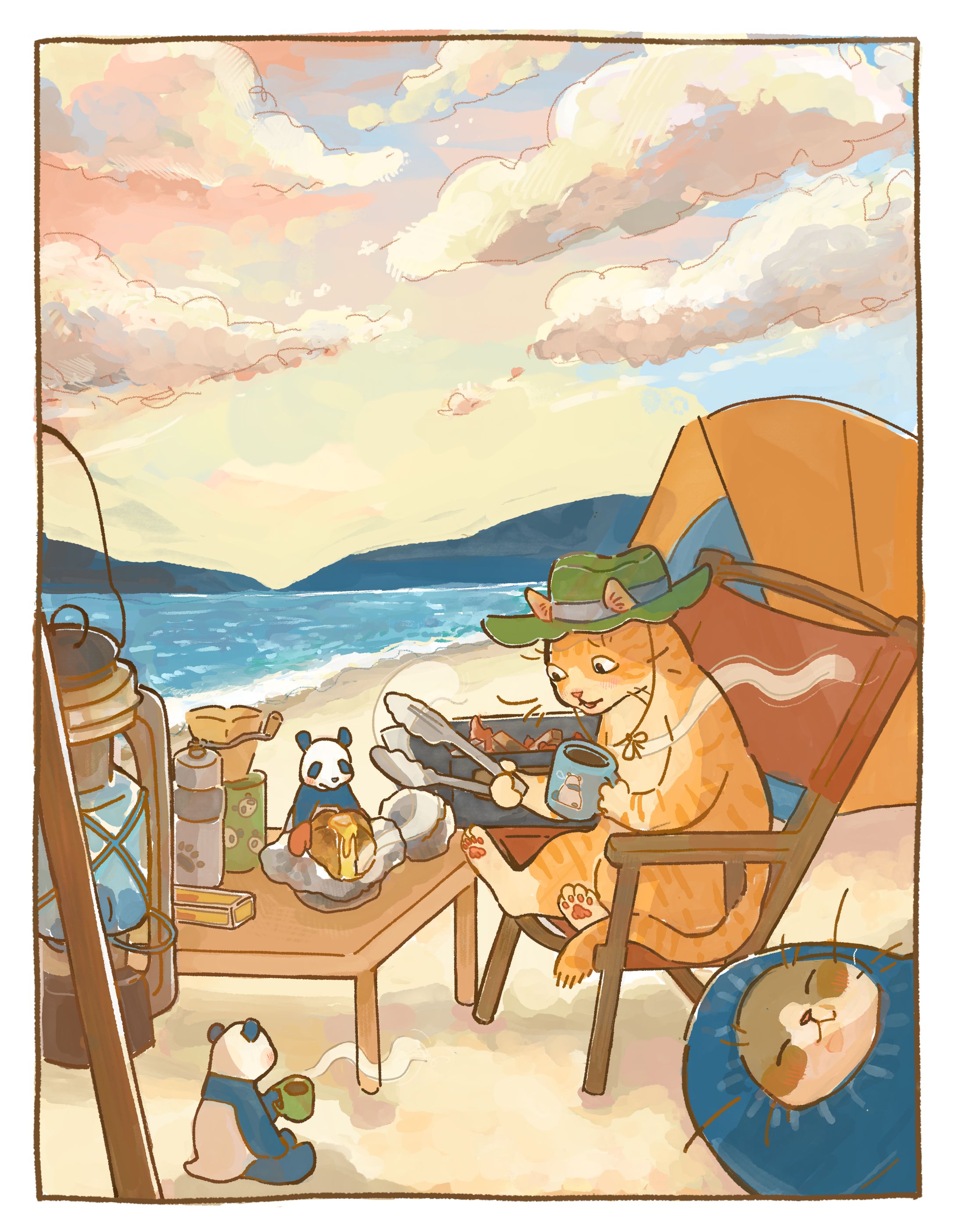 His holiday-1