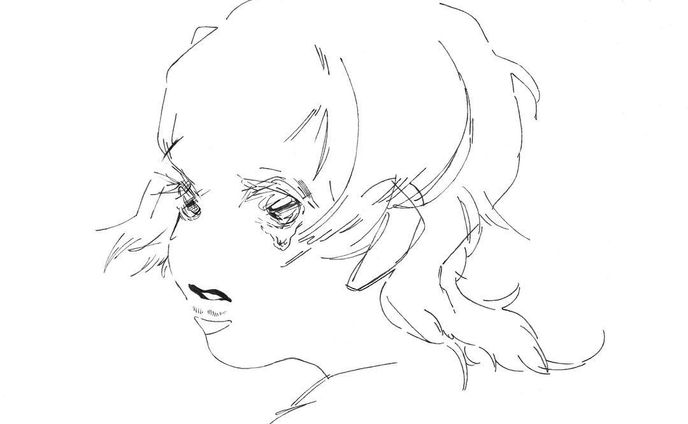 #ilustration #illustration #illustrator #illust #design #mono #monotone #pencil #girl #art #artwork #sketch