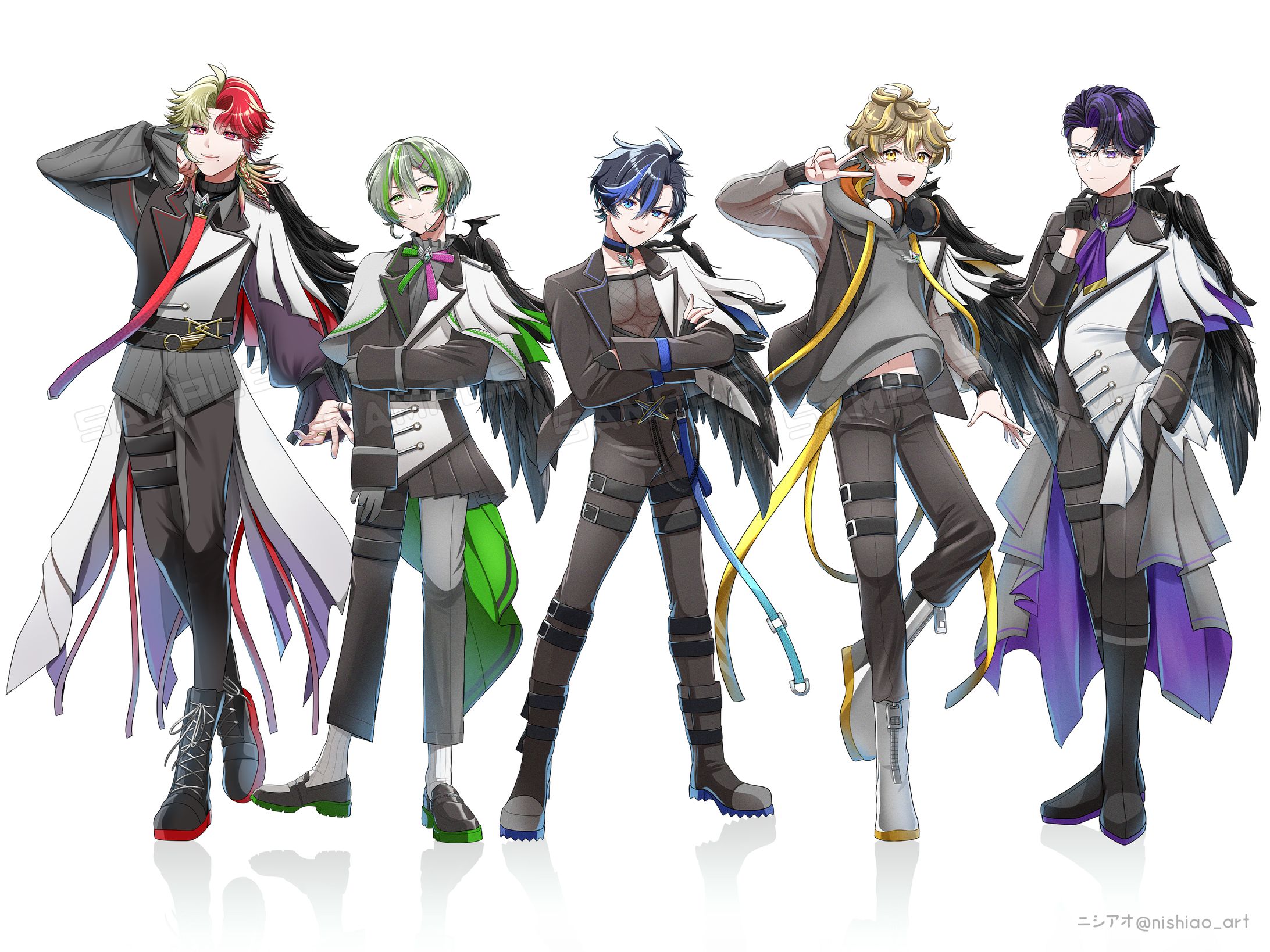 『Free from Heaven』キャラクターデザイン-1