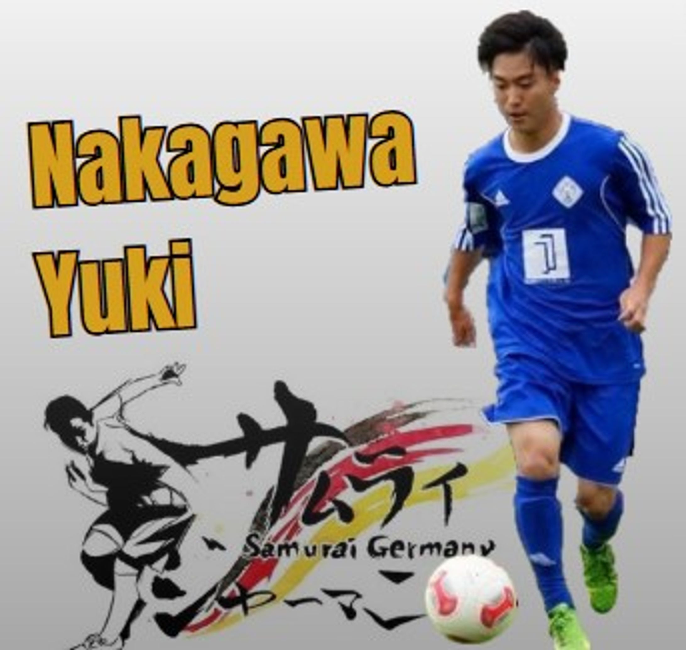 サッカー選手　広告-1