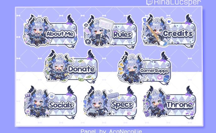 RinaLucsper様_Twitchパネルデザイン