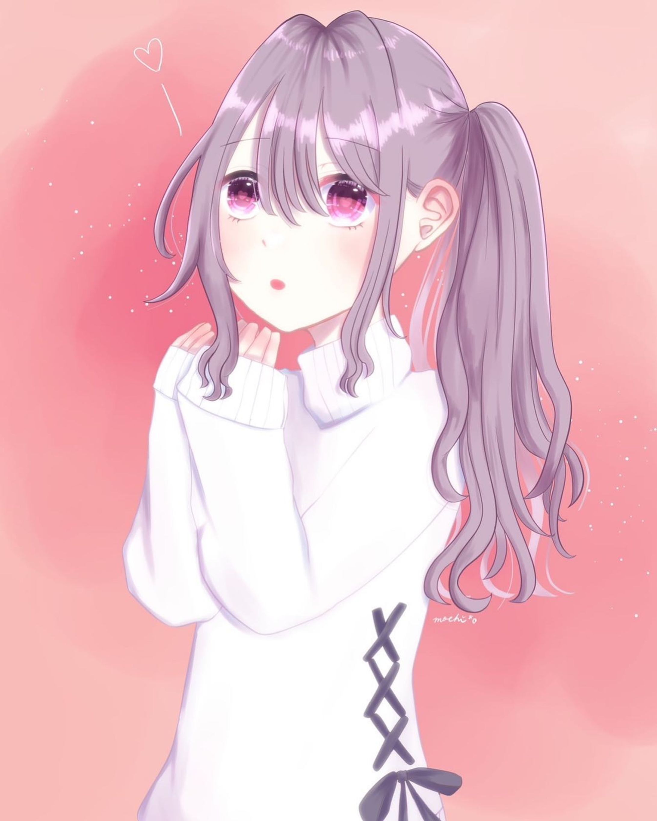 きゅん♡⃛

 #イラスト #いらすとぐらむ #お絵描き #イラスト好き #お絵描き好き  #絵柄が好みって人にフォローされたい  #イラスト練習 #創作 #女の子 #illustrations-1