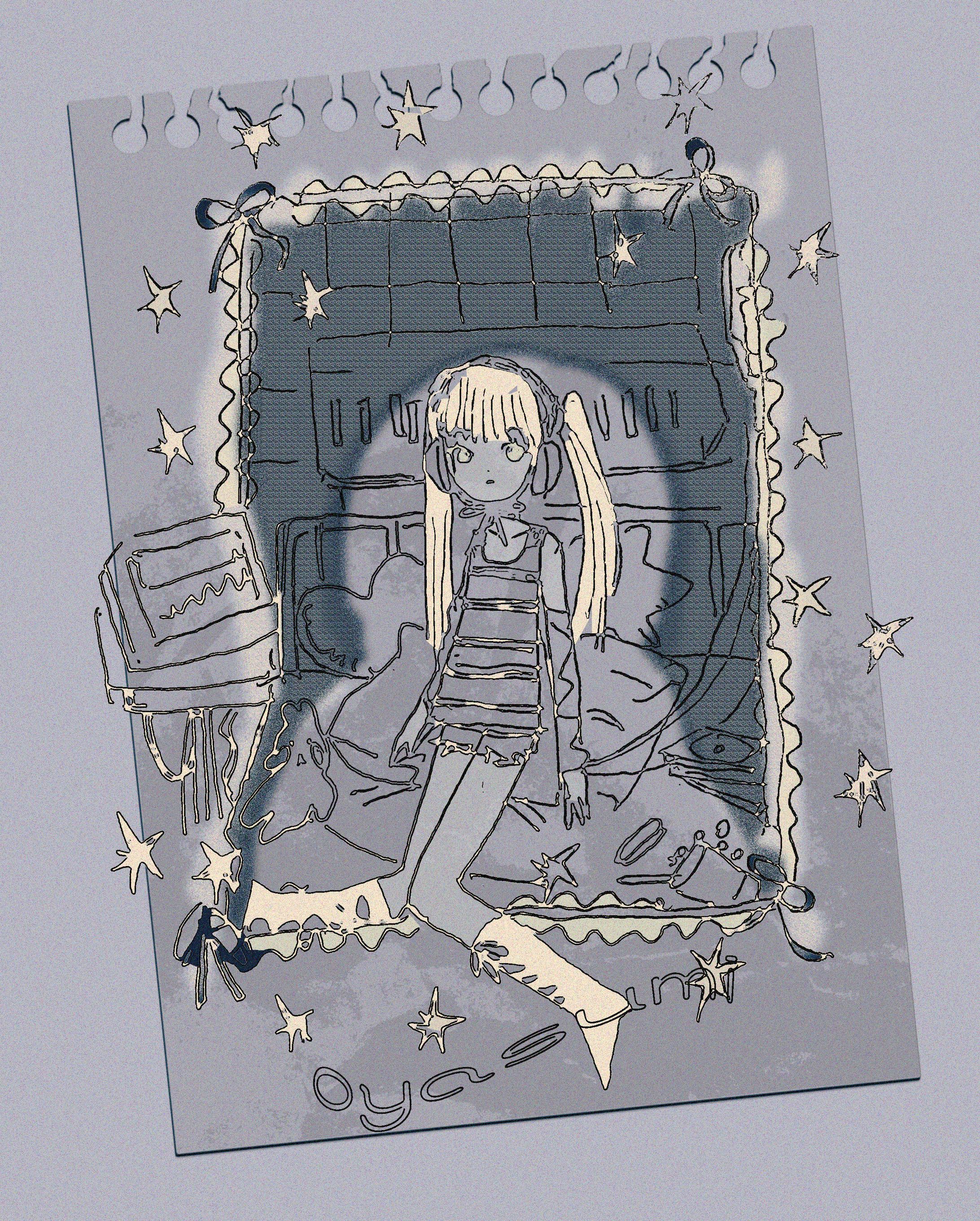 モノクロ絵-1