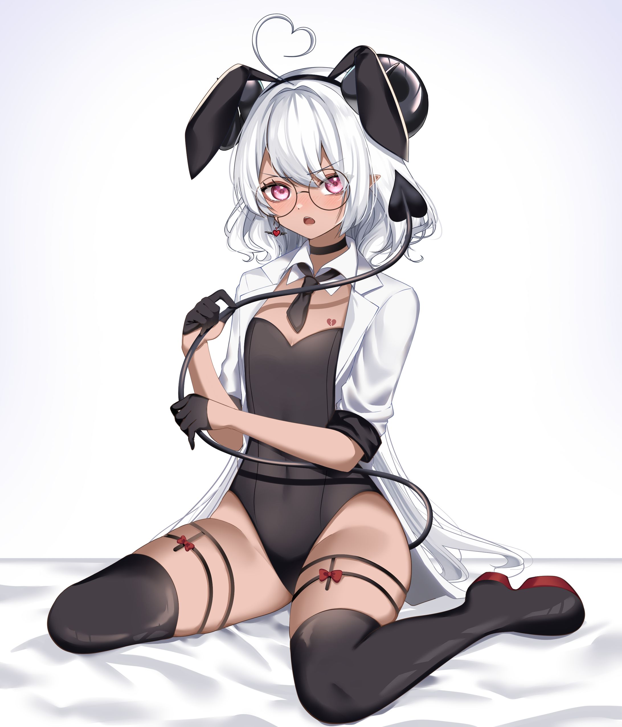 【イラスト】バニーガールちゃん【Skeb】-1