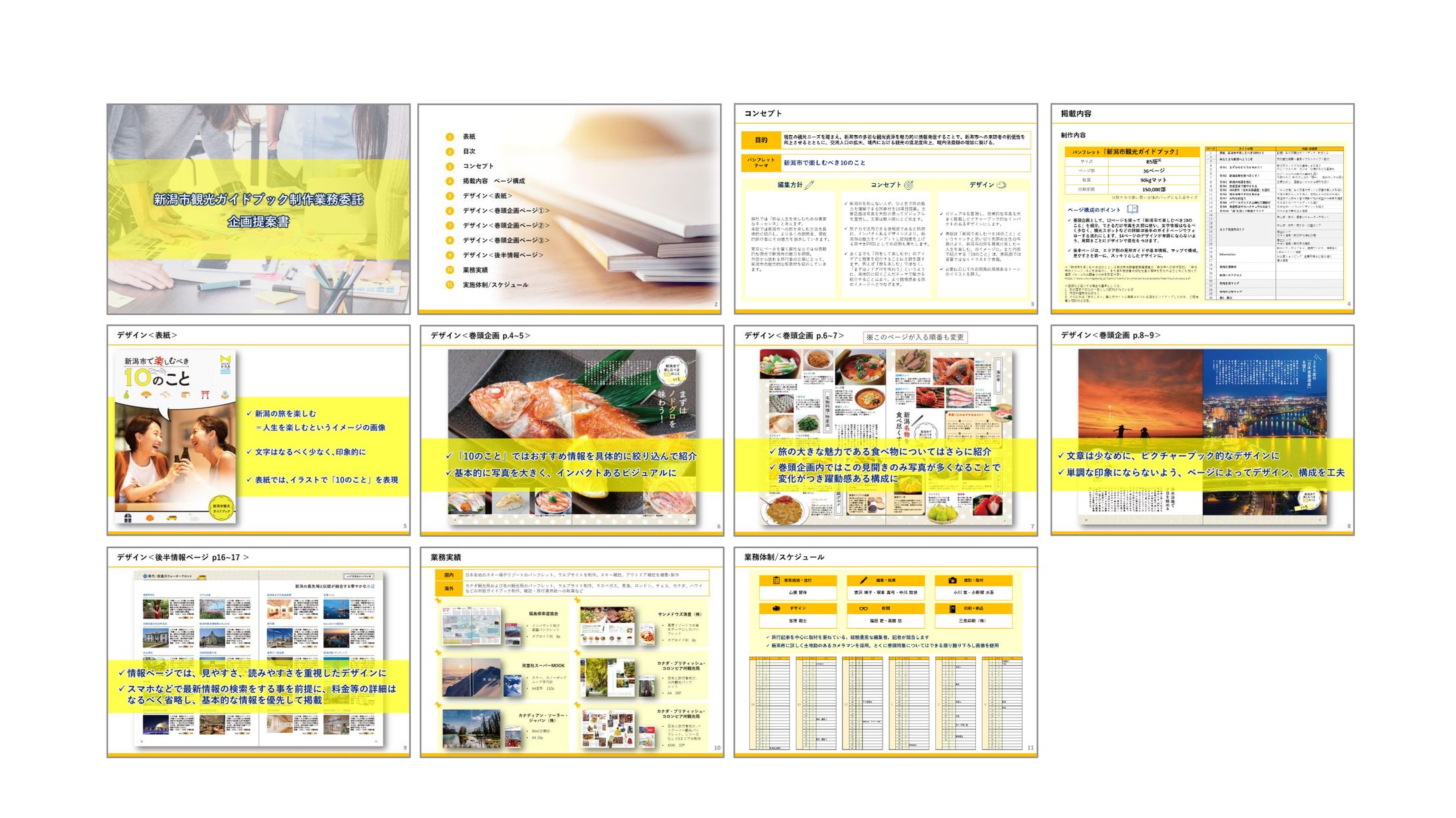 パンフ作成 コンペ資料 PowerPoint-1