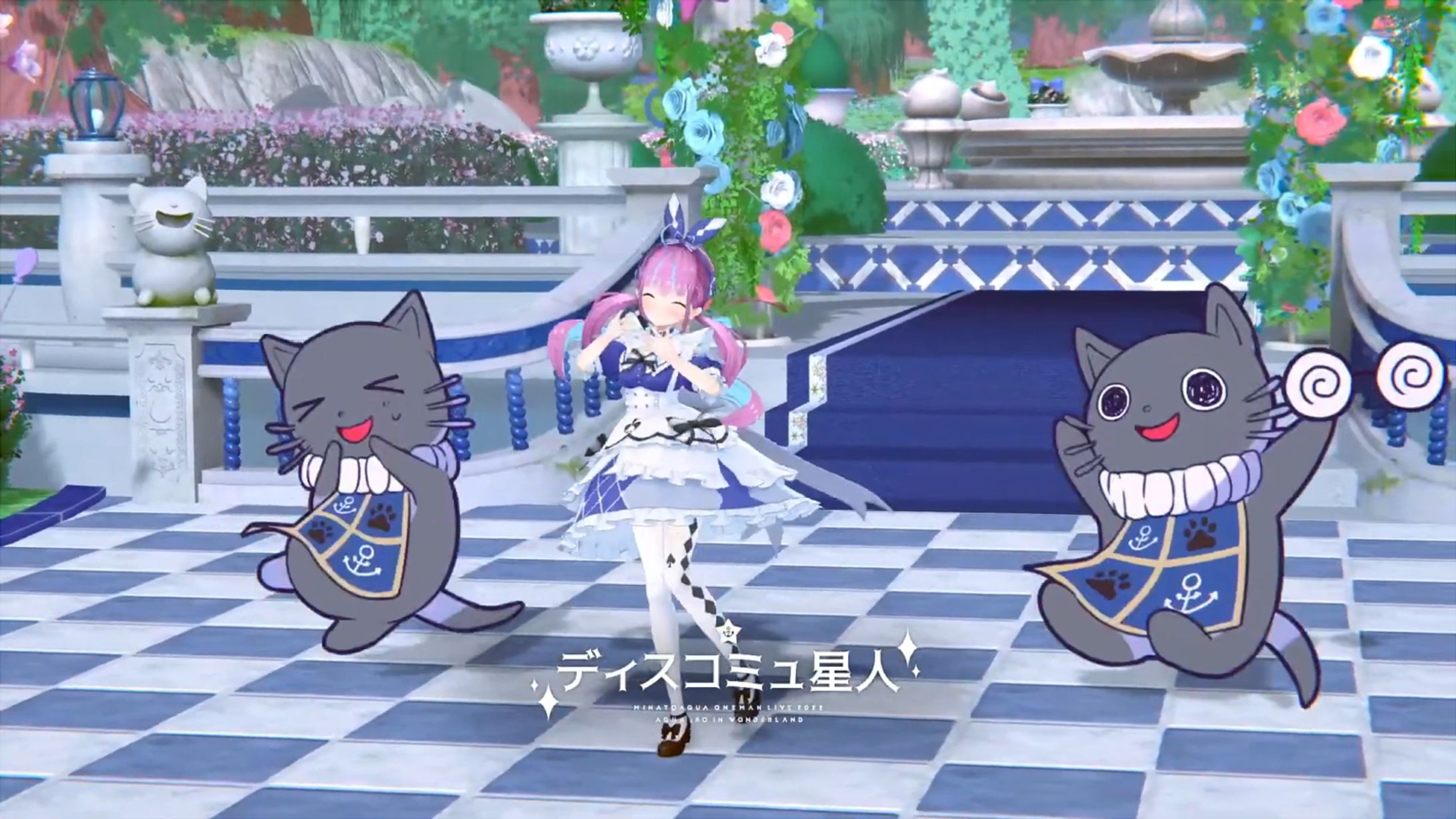 ホロライブ湊あくあ様 ワンマンライブ  演出用一部イラスト-1