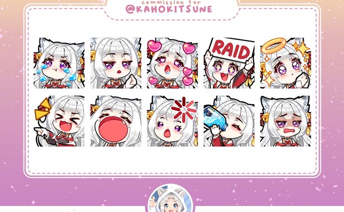 Emotes for KaenKonVT