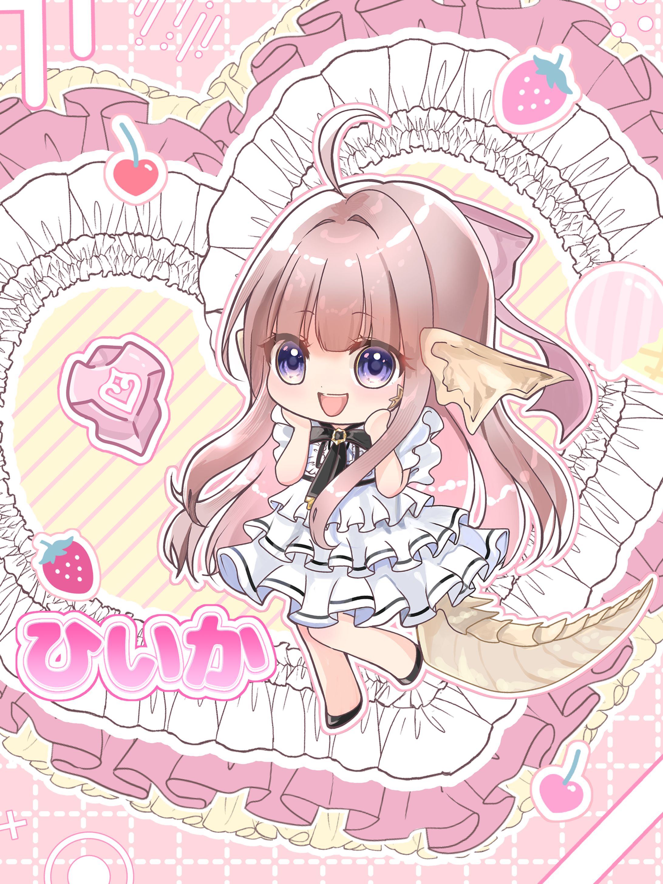 ＳＤイラスト（ハートレースver）-1